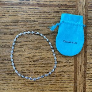 Tiffany & Co Sterling Silver Star Necklace
